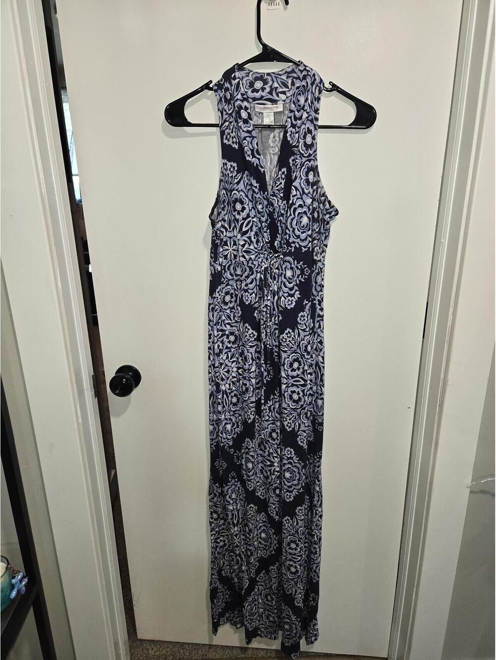 Motherhood Maternity Sleeveless Maxi Dress Size S
